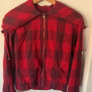 Juicy couture flannel jacket